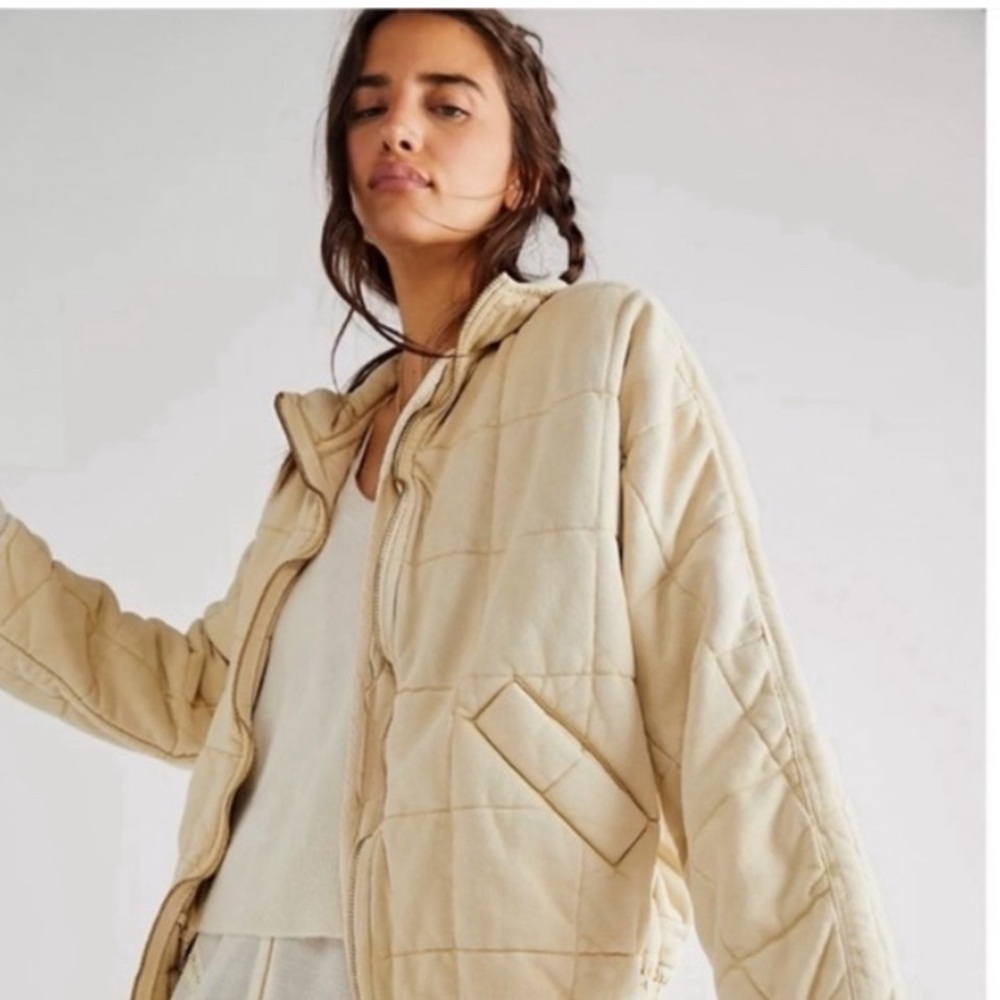 Dolman Quilted Knit Jacket (like FP)